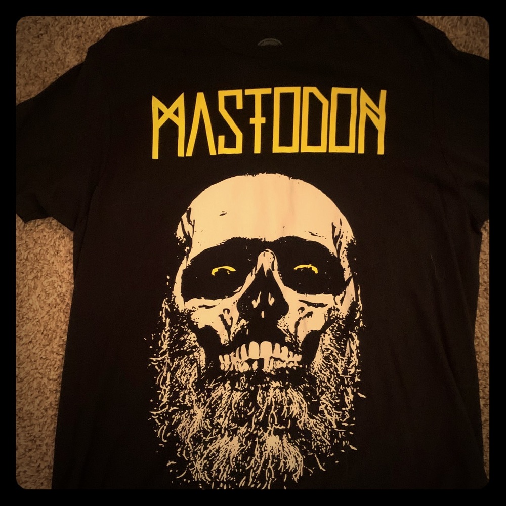 Mastodon official band shirt
